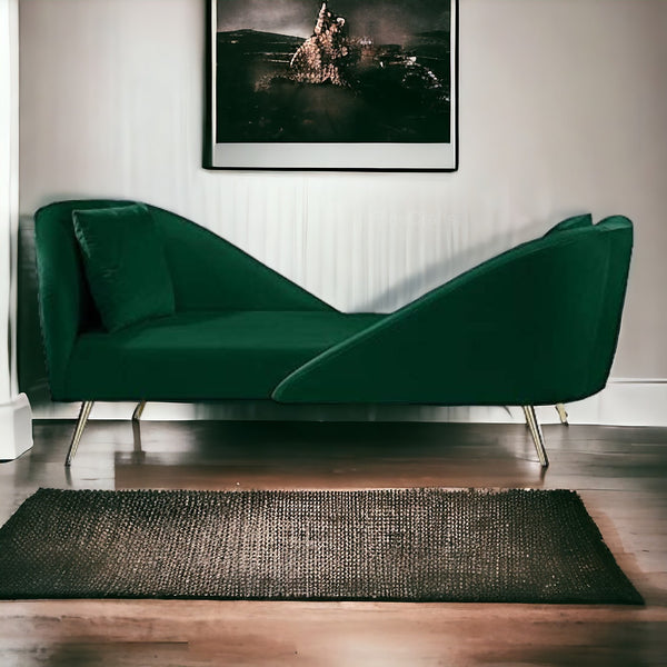 Modern Velvet Settee & Couch - Settee & Diwaan - CRUZ INTERNATIONAL - Furniture Store