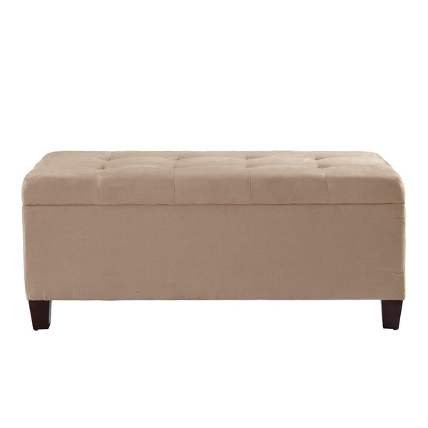 Velvet Bench Ottoman with Glossy - Settee & Diwaan - CRUZ INTERNATIONAL - Furniture Store