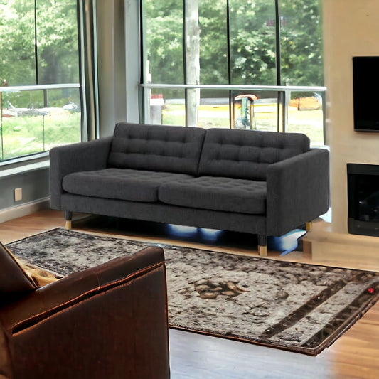 Fabric 3 Seater Sofa Couch for Your Perfect Home Living Room, Office (Minimalist)