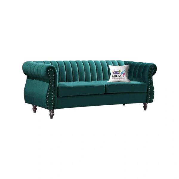 Royal Fabric 3 Seater Sofa Couch - Sofa - CRUZ INTERNATIONAL - Furniture Store