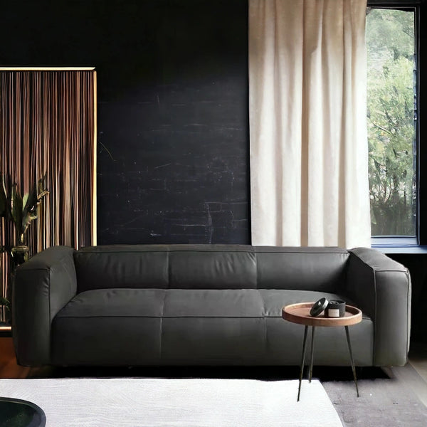Modern Button Tufted Design 3 Seater Fabric Sofa - Table - CRUZ INTERNATIONAL - Furniture Store
