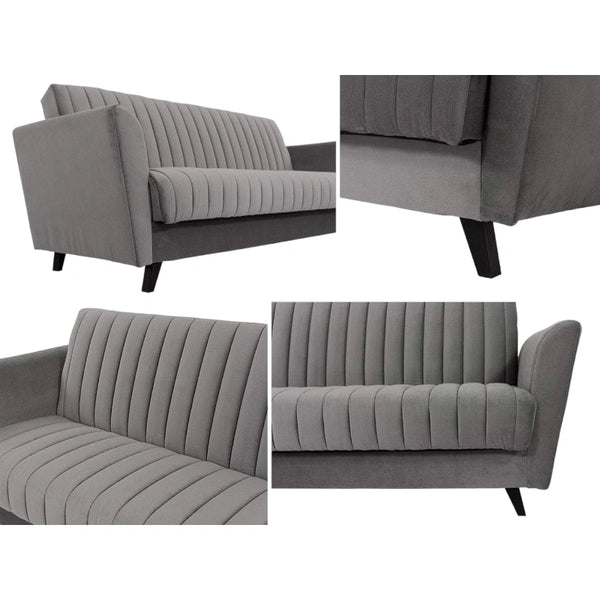 Luxury Fabric 3 Seater Sofa for Your Living Room - Sofa - CRUZ INTERNATIONAL - Furniture Store