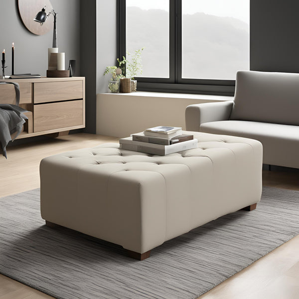 Elegant Wooden Settee, Bench with Cushions - Ottoman - CRUZ INTERNATIONAL - Furniture Store