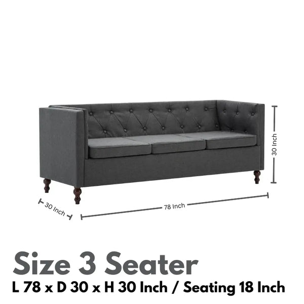 Modern Gabriela Sofa Set (3+2 Seater) - Sofa - CRUZ INTERNATIONAL - Furniture Store