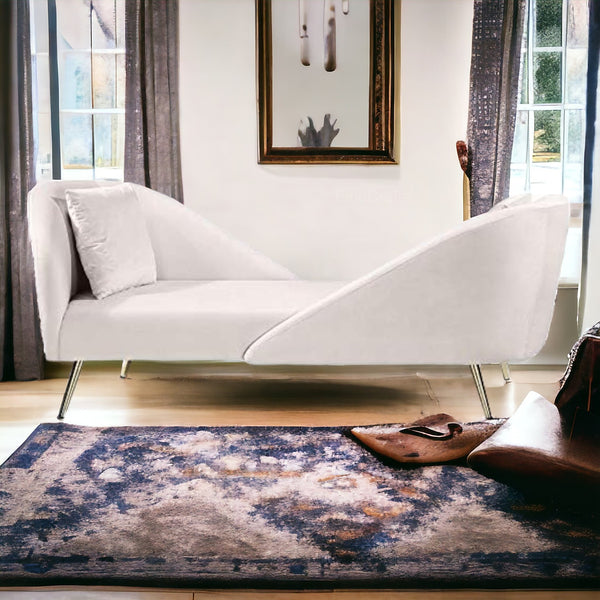 Modern Velvet Settee & Couch - Settee & Diwaan - CRUZ INTERNATIONAL - Furniture Store