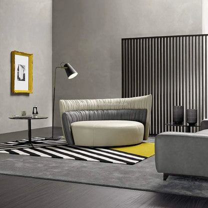 Modern 3 Seater Round Comfortable Sofa
