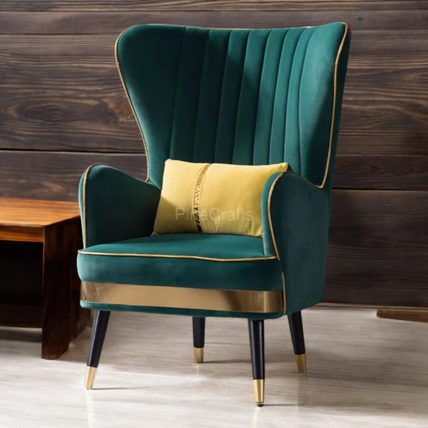 Comfortable Upholstered Chair for Living Room - Living Room Chair - CRUZ INTERNATIONAL - Furniture Store