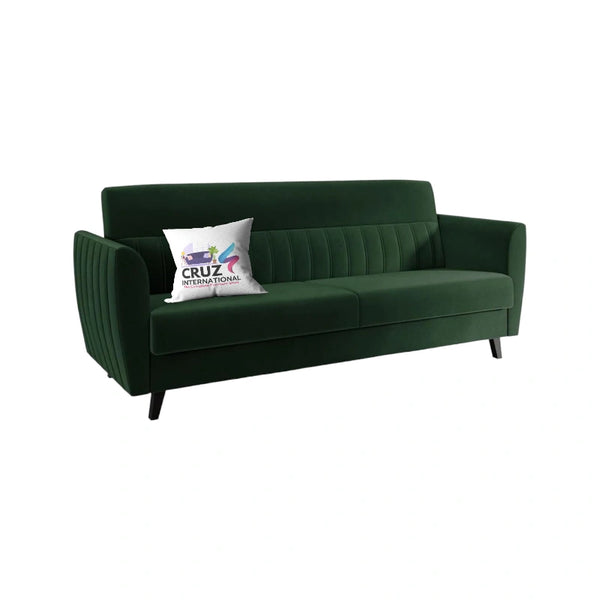 Luxury Fabric 3 Seater Sofa for Your Living Room - Sofa - CRUZ INTERNATIONAL - Furniture Store