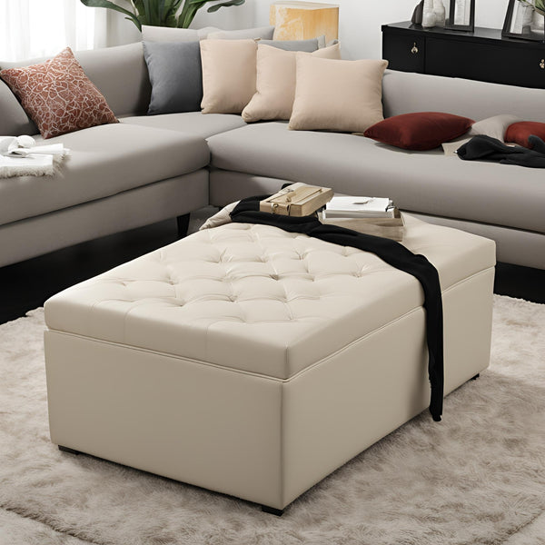 Artisan Crafted Wooden Bench - Ottoman - CRUZ INTERNATIONAL - Furniture Store