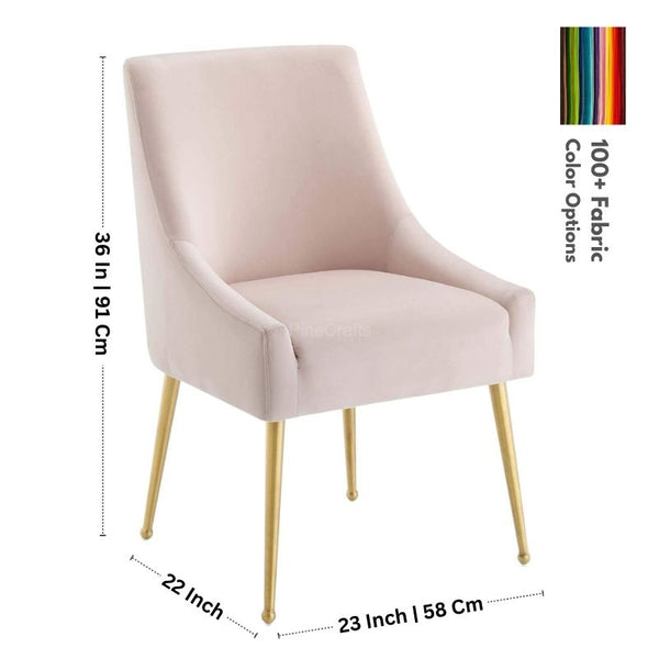Designer Wooden Dining Chair - Living Room Chair - CRUZ INTERNATIONAL - Furniture Store