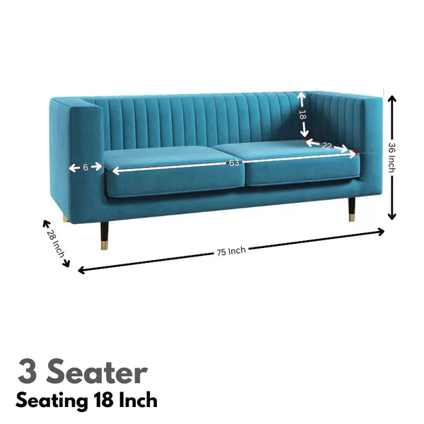 Modern 3+2+1 Seater Sofa Set - Sofa - CRUZ INTERNATIONAL - Furniture Store
