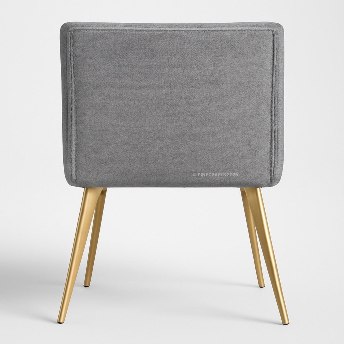 Velvet Dining Seat, Solid Wood