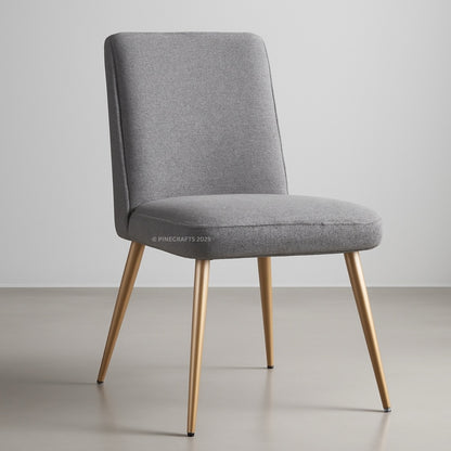 Velvet Dining Seat, Solid Wood
