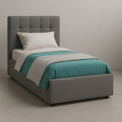 Royal Palace Upholstered Wooden Bed