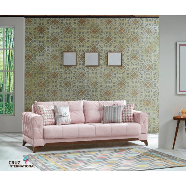 Vintage Style Sofa Set (3+2+1+1 Seater) - Sofa - CRUZ INTERNATIONAL - Furniture Store