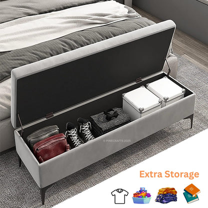 Upholstered Bench Ottoman