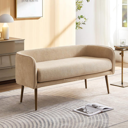 Compact Premium Velvet Sofa for Living Room