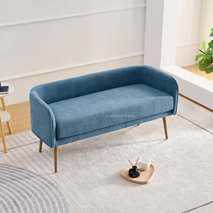 Compact Premium Velvet Sofa for Living Room
