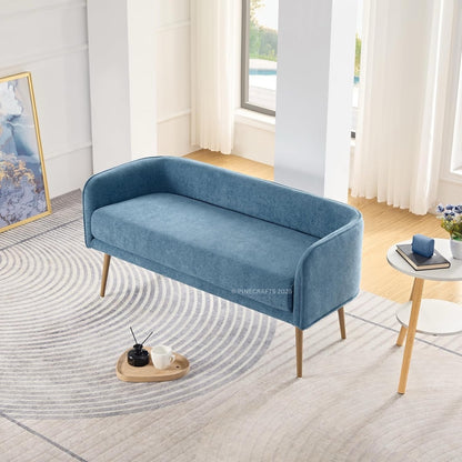 Compact Premium Velvet Sofa for Living Room