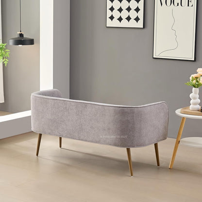 Compact Premium Velvet Sofa for Living Room