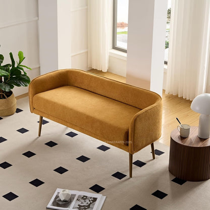 Compact Premium Velvet Sofa for Living Room