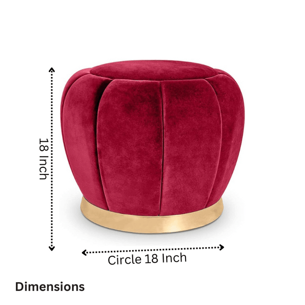 Home Modern art Ottoman CRUZ INTERNATIONAL