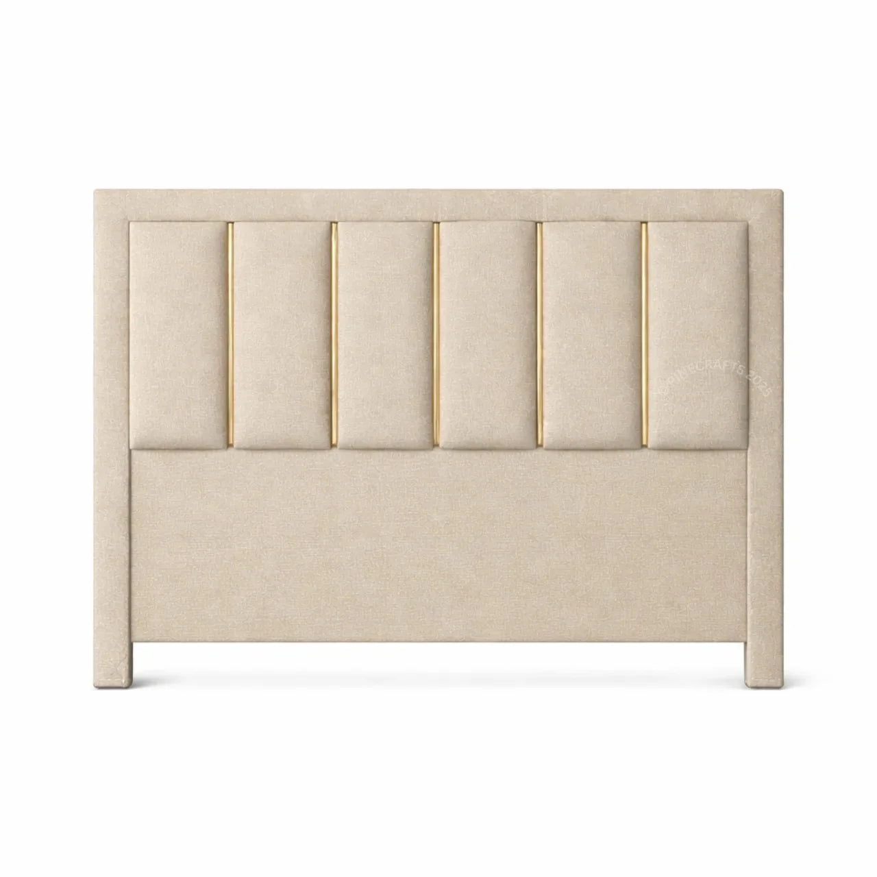 Floor Standing Upholstered Bed Headboard Only - headboard - CRUZ INTERNATIONAL - Furniture Store