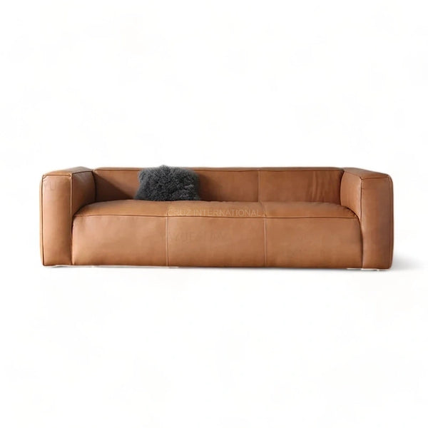 Modern Button Tufted Design 3 Seater Fabric Sofa - Table - CRUZ INTERNATIONAL - Furniture Store