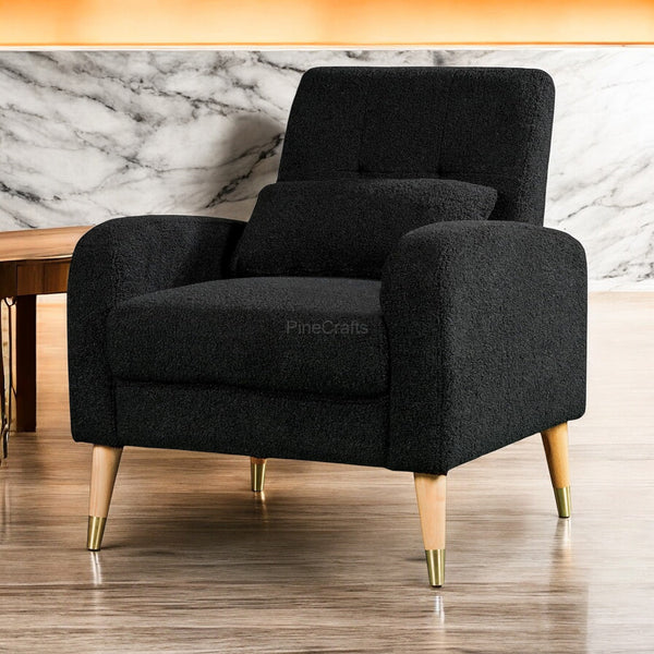 Modern Accent Chair - Living Room Chair - CRUZ INTERNATIONAL - Furniture Store