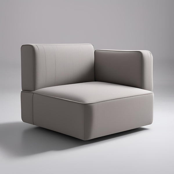 Rustic Wooden Accent Chair - Ottoman - CRUZ INTERNATIONAL - Furniture Store
