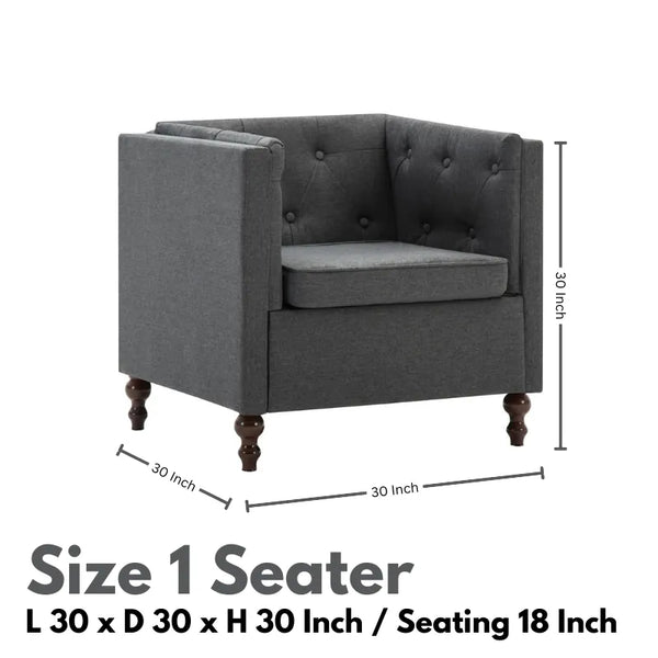 Modern Gabriela Sofa Set (3+2 Seater) - Sofa - CRUZ INTERNATIONAL - Furniture Store