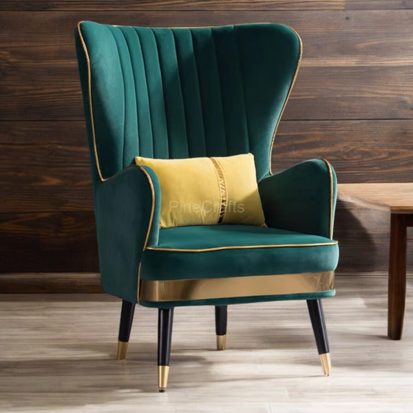 Comfortable Upholstered Chair for Living Room - Living Room Chair - CRUZ INTERNATIONAL - Furniture Store