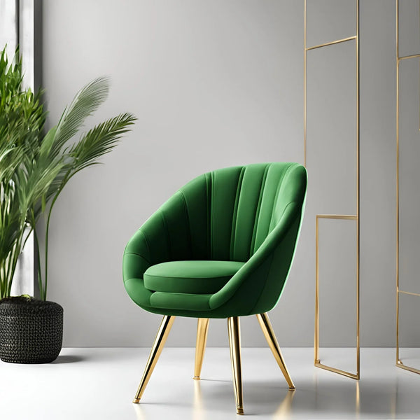 Mid-Century Modern Lounge Chair - Ottoman - CRUZ INTERNATIONAL - Furniture Store