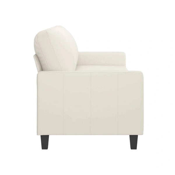 Modern Cute Look 3 Seater Fabric Sofa - Table - CRUZ INTERNATIONAL - Furniture Store