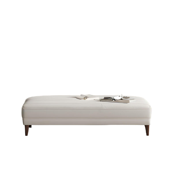 Vintage Wooden Bench with Cushions - Ottoman - CRUZ INTERNATIONAL - Furniture Store