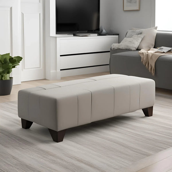 Custom-Made Wooden Bench for Home Office - Ottoman - CRUZ INTERNATIONAL - Furniture Store