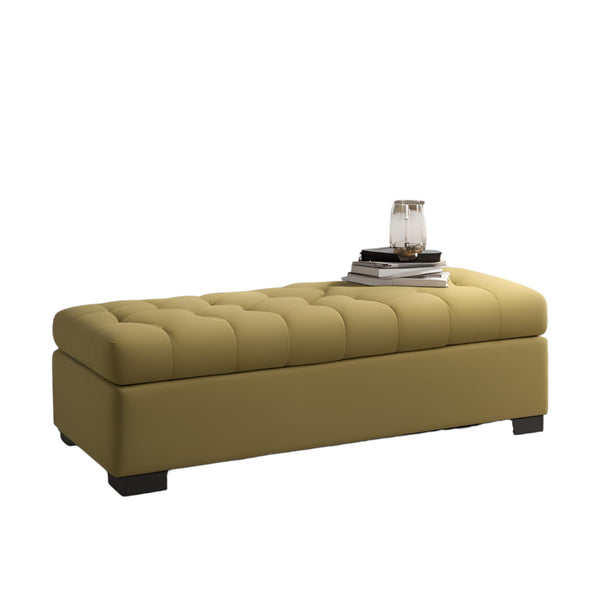 Artisan Crafted Fabric Bench - Ottoman - CRUZ INTERNATIONAL - Furniture Store