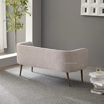 Compact Premium Velvet Sofa for Living Room