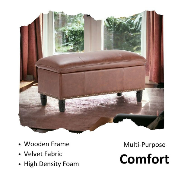 Premium Upholstered Bench Ottoman - Settee & Diwaan - CRUZ INTERNATIONAL - Furniture Store