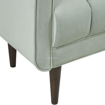 Velvet Ottoman Bench