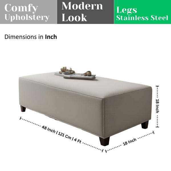 Designer Wooden Bench for End of Bed - Ottoman - CRUZ INTERNATIONAL - Furniture Store