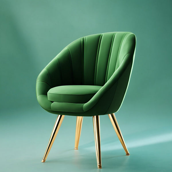 Mid-Century Modern Lounge Chair - Ottoman - CRUZ INTERNATIONAL - Furniture Store