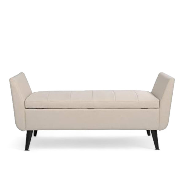 Velvet Sofa with Glossy Stainless Steel Legs - Settee & Diwaan - CRUZ INTERNATIONAL - Furniture Store