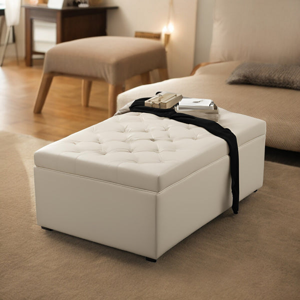 Artisan Crafted Wooden Bench - Ottoman - CRUZ INTERNATIONAL - Furniture Store