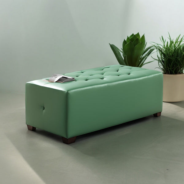 Handcrafted Wooden Storage Bench - Ottoman - CRUZ INTERNATIONAL - Furniture Store
