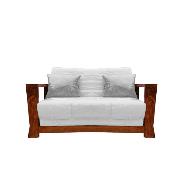 Natural Alejandra Style Sofa | Rosewood CRUZ INTERNATIONAL