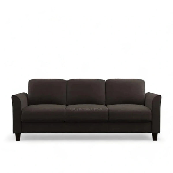 Modern Cute Look 3 Seater Fabric Sofa - Sofa - CRUZ INTERNATIONAL - Furniture Store