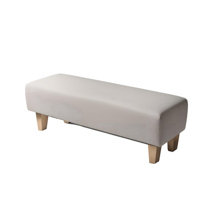 Handcrafted Wooden Bench for Yoga Room