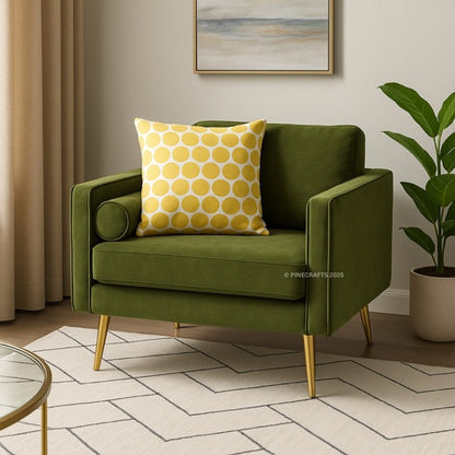 Soothing Seat Velvet Sofa
