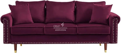 Modern Luciano Sofa CRUZ INTERNATIONAL